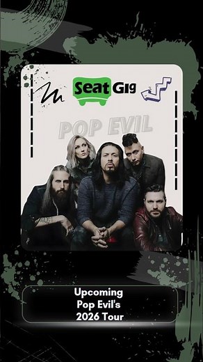 🎸 Pop Evil Live Tour 2026! 🎸 - #PopEvil #PopEvilTour2026