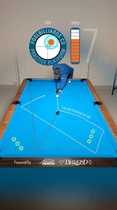 6.5K views · 809 reactions | Shot 9️⃣掠 Check out how straight object ball rebounds at that speed. Using top to adjust the direction of the cue ball and side spin to open the angles on the first 2 rails  #pool #billiards #learn #play #practice #drills #tutorial | PoolBilliards.co | Facebook