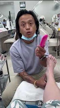 This nano glass foot file will remove dry calluses in minutes and it’s easy to clean. #feet