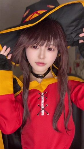 魔力が😿 #めぐみんコスプレ #megumincosplay #このすはコスプレ #konosuba | megumin