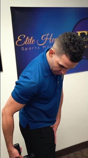 How to use a Massage Gun Hamstring and Glutes with the C2 Massage Gun