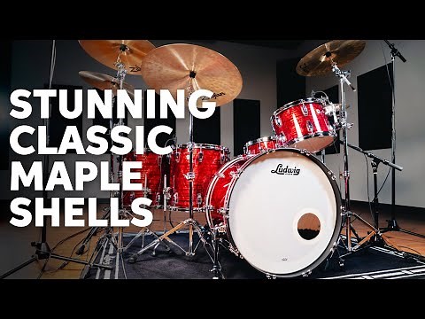 Ludwig Classic Maple Demo ft. TJ Steinwart | Sweetwater-exclusive Jumbo Red Pearl