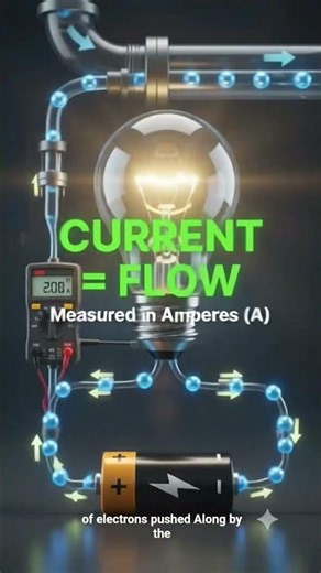 What is Current? | Electronics Basics #2 #electricalcurrent #reversecurrent #currentleakage