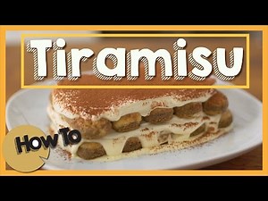 How to make Simple Tiramisu(Two way,no raw egg) [by Dim Cook Guide]
