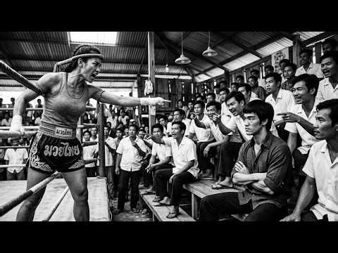 Undefeated Muay Thai champion chose a man — She didn't know it was Bruce Lee, everyone booed her