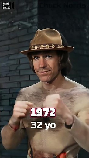 Chuck Norris Transformation (1945–2026) | From Martial Arts Champion to Action Legend #thenandnow