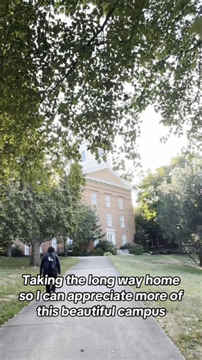 We love taking the scenic route home to enjoy the beauty of Marietta College! ✨ | Marietta College