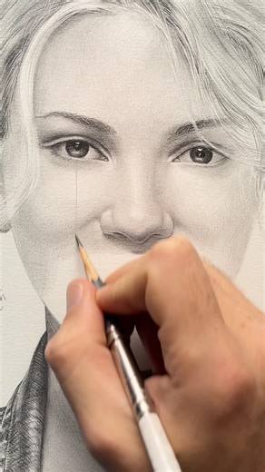 How to draw a woman’s face ✍️ #howtodrawface