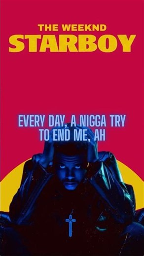 The Weeknd ft. Daft Punk Starboy #lyrics #shorts #trending #viral #starboy #trendingshorts #song