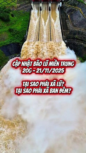 Tại sao lại xả lũ mỗi khi mưa lớn?