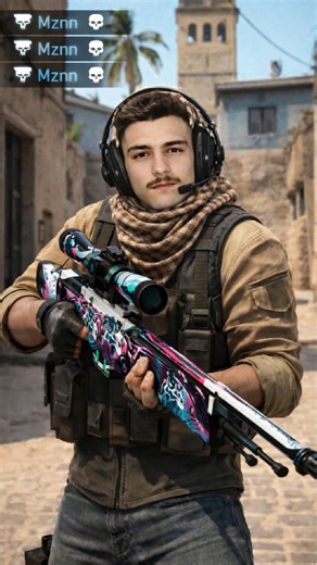 Mznn CS on Instagram: "Lances da live de hoje estreando a awp Neo-Noir que tava afiada na GC 🤯👌🔥#cs2 #cs2clips #awp #twitchtv #csgo"