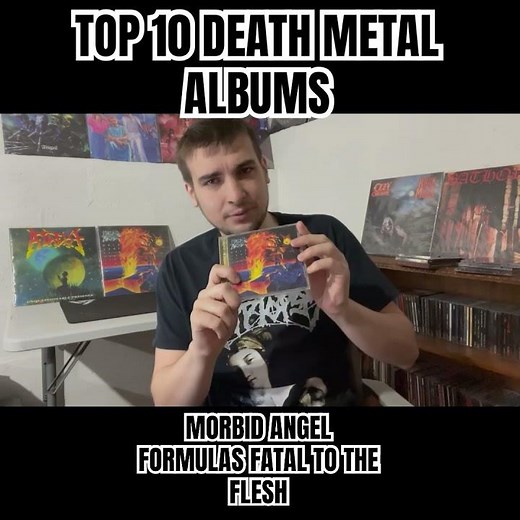 TOP 10 DEATH METAL ALBUMS OF ALL TIME - MORBID ANGEL FORMULAS FATAL TO THE FLESH
