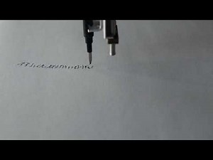 Scribbler - Generative Axidraw Asemic Writing Demonstration