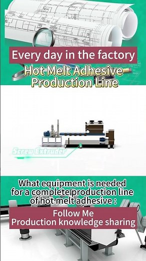 Hot melt adhesives are adhesives based on thermoplastic polymers.How to produce hot melt adhesive?