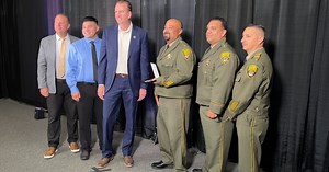 California Men's Colony lieutenant honored for saving driver's life