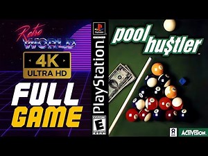 Pool Hustler (PS1) | Nine Ball, Rotation, 14 - 1 | No Commentary 4k