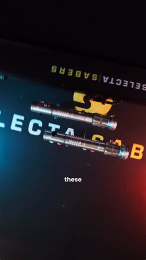 6.9K views · 41 reactions | One blade wasn’t enough. Darth Maul wanted two. His double-bladed red lightsaber became an icon — fast, deadly, and impossible to imitate. www.Selectasabers.com #starwars #lightsaber | Selecta Sabers | Facebook