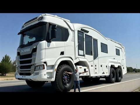 2026 Scania Atlas Expedition 6×6 — The Most Extreme Go-Anywhere Motorhome Ever Built!