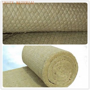 [Hot Item] High Density Mineral Wool Insulation Basalt Slab Rock Wool Blanket with Wire Mesh Insulation Materials
