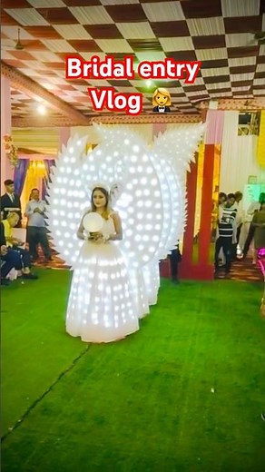 Beautiful Bridal Entry 2025 | Wedding Decoration & Bride Entry Vlog