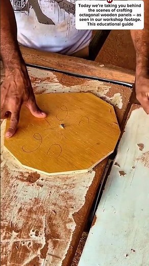 Educational Short - Crafting Octagonal Wooden Panels: Process, Specs & Real-World Use"