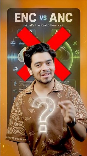 ANC vs ENC 😳 Earbuds Kharidne Se Pehle Ye Zaroor Jaano! #shortsvideo #ancvsenc #earbuds