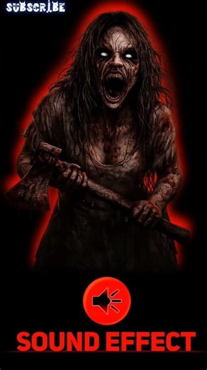 Scary Horror Scream 😱 | Ghost Jumpscare Sound Effect #shorts