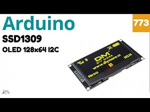 Come utilizzare il display SSD1309 SPI con Arduino e u8g2 - Video 773