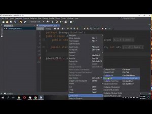 NetBeans Collapse & Expand Methods | Keyboard Shortcut Key