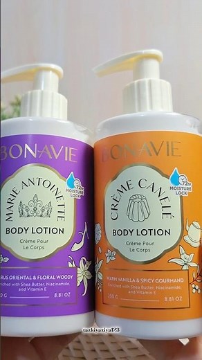 Bonavie Body Lotion, Showcase Tiktok @tazkiyaziya123