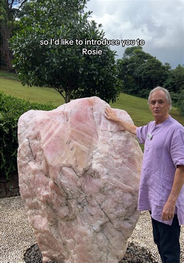 Explore Rosie: The Massive Rose Quartz Crystal