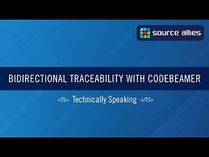 Bidirectional Traceability With Codebeamer