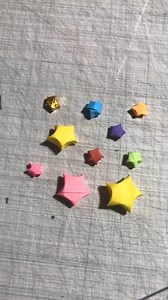 How to make paper lucky stars! | Karagamii