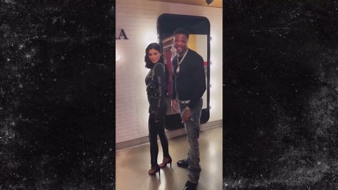 Blueface Harasses Wax Statues Of Kylie Jenner, Zendaya At Madame Tussauds