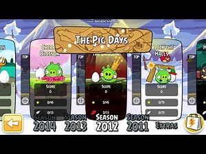 Angry Birds Seasons HD v4.1.0 iPad Port (iOS) gameplay! (Part-2).