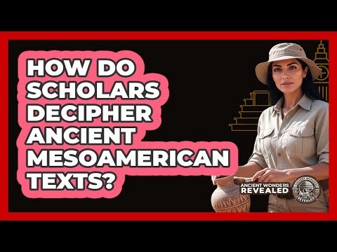 How Do Scholars Decipher Ancient Mesoamerican Texts?