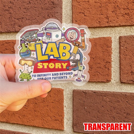 Lab Week 2026 Sticker, Medical Lab Tech Appreciation Decal, Funny Clinic Lab Story Sticker, Healthcare Worker Gift OIOU01 - Etsy