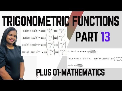 Trigonometric Functions | Part 13| Plus one Mathematics