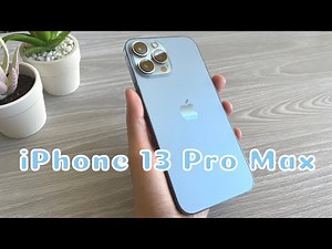 iPhone 13 Pro Max Sierra Blue Unboxing
