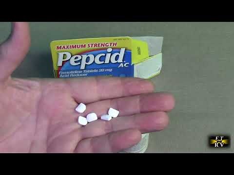 Pepcid AC Maximum Strength Heartburn Relief Tablets, 20mg of Famotidine 75 Ct REVIEW