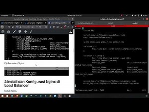 Cara Setting Load Balancing di Nginx