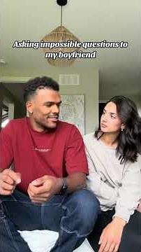 Ask your boyfriend tricky questions #funny #couples #haha #funnyvideo #couple