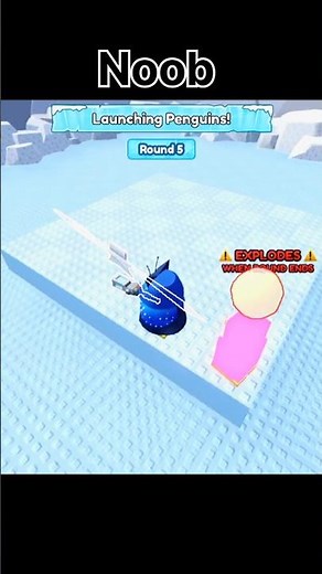 Noob vs Pro vs Hacker in Roblox knockout 💫 #roblox #robloxshorts #gaming #knockout