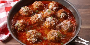 Cheese-Stuffed Meatballs