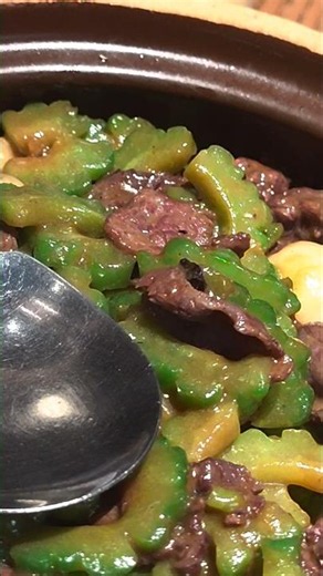 Stir-fried Bitter Melon with BEEF!