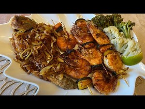 Our today’s dinner// Fish platter//Easy recipe