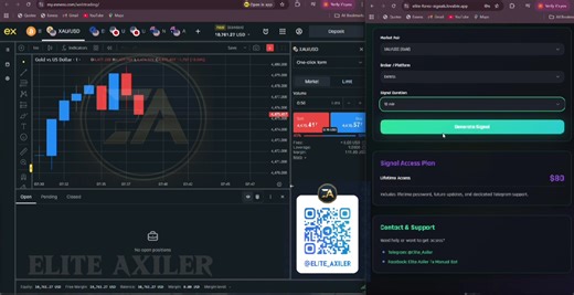 Elite Axiler Fx Manual Bot Updated? Live Performance | Full Vedio Link in Comment Box ✅ #forextrading #forexsignals | Elite Axiler 2