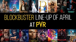 Get ready to experience the best of entertainment this month with #PVR! We’re here with April’s most-awaited blockbusters. Which upcoming release are you most excited for? Let us know in the comments! Book tickets: http://cutt.ly/BZYqlf5 . . . #BeauIsAfraid #Suzume #KisiKaBhaiKisiKiJaan #Shaakuntalam #TheLostKing #PS2 #PonniyinSelvan2 #EvilDeadRise #Renfield #ThePopesExorcist #Agent #ToCatchAKiller #TheInspection #SwordArtOnlineTheMovieProgressiveScherzoOfDeepNight #SuperMarioBros #Ravanasura #G