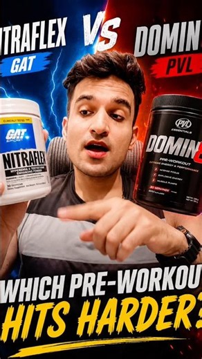 Nitraflex vs Domin8 ⚡ Which Pre-Workout Hits Harder?