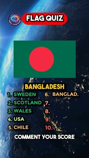 How Many Flags Can You Name? Geography Quiz!